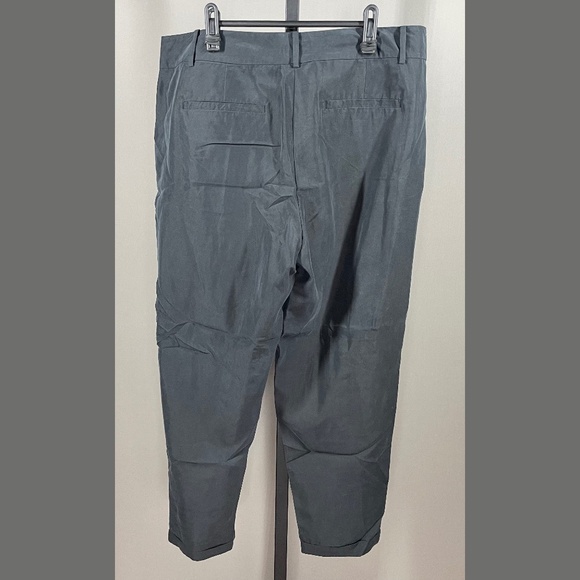 NEW Ann Taylor Dress Pants Womens 12 black trouser classic preppy - Picture 7 of 9